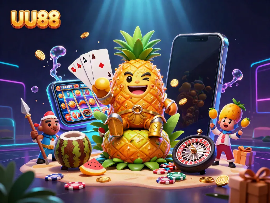 Engage in exhilarating gameplay at UU88 with vibrant characters and exciting slot elements.