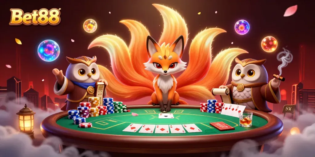 Chơi game Bet88 với nhiều hình ảnh và tính năng casino hấp dẫn