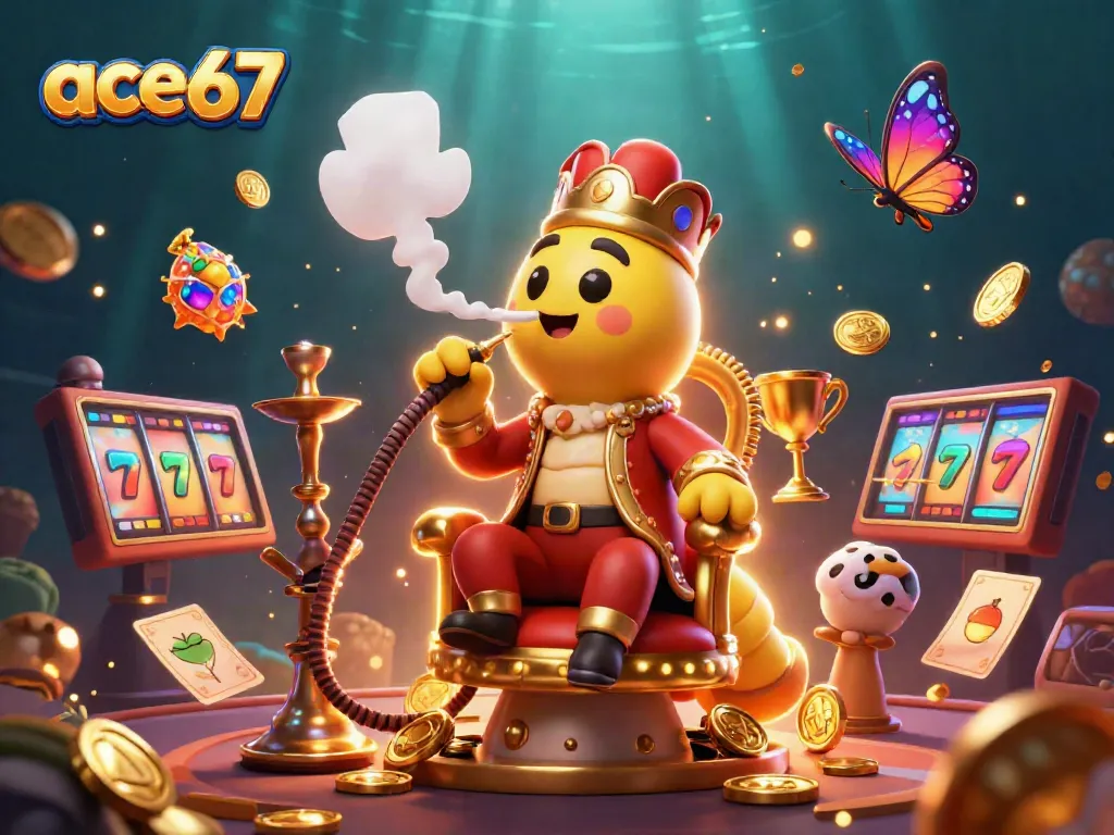 Experience thrilling gameplay in a vibrant ace67 casino scene with dynamic slot game elements.