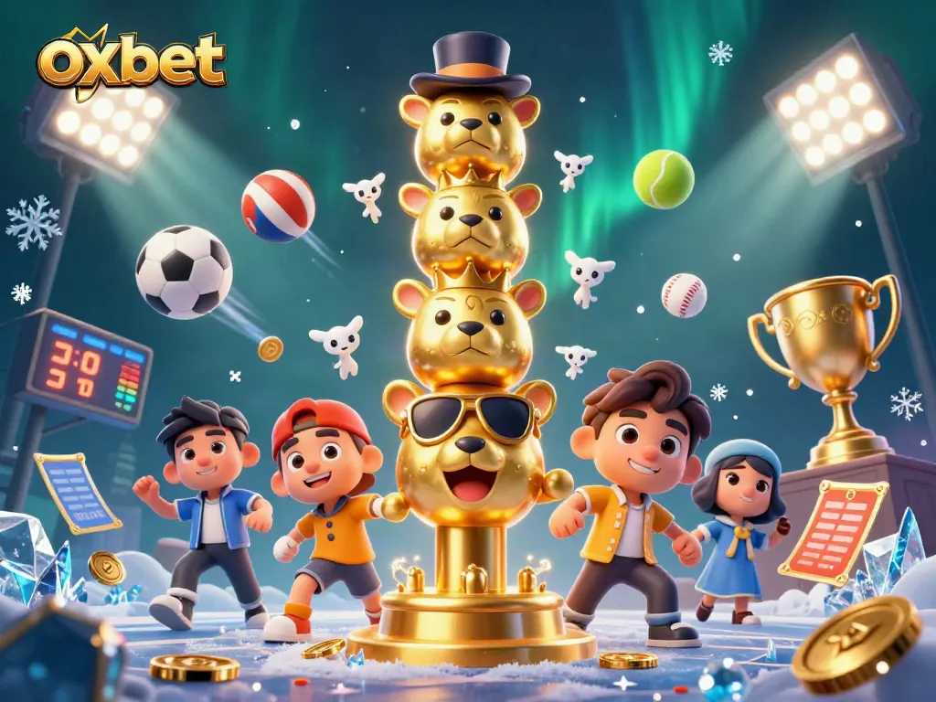 Join the excitement at OXBET with dynamic sports betting elements and a vibrant casino atmosphere.