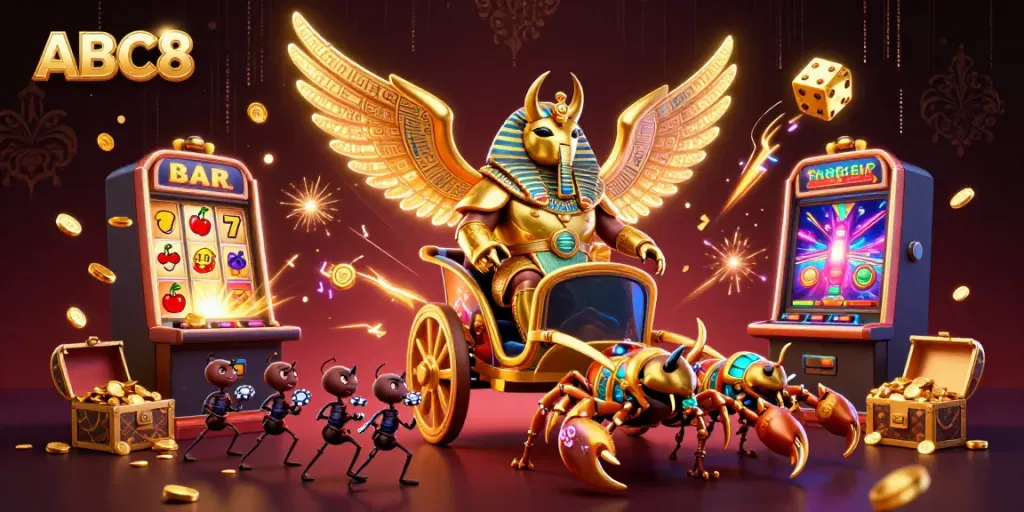 Experience thrilling jackpots and vibrant gaming with ABC8's exhilarating graphics.