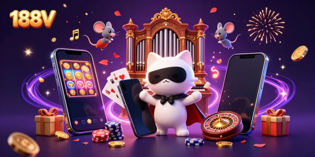 188V players enjoy dynamic gaming experiences with exciting characters and casino elements.