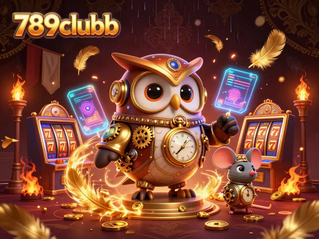 Experience the thrilling 789clubb universe with unique casino features in this vibrant digital artwork.