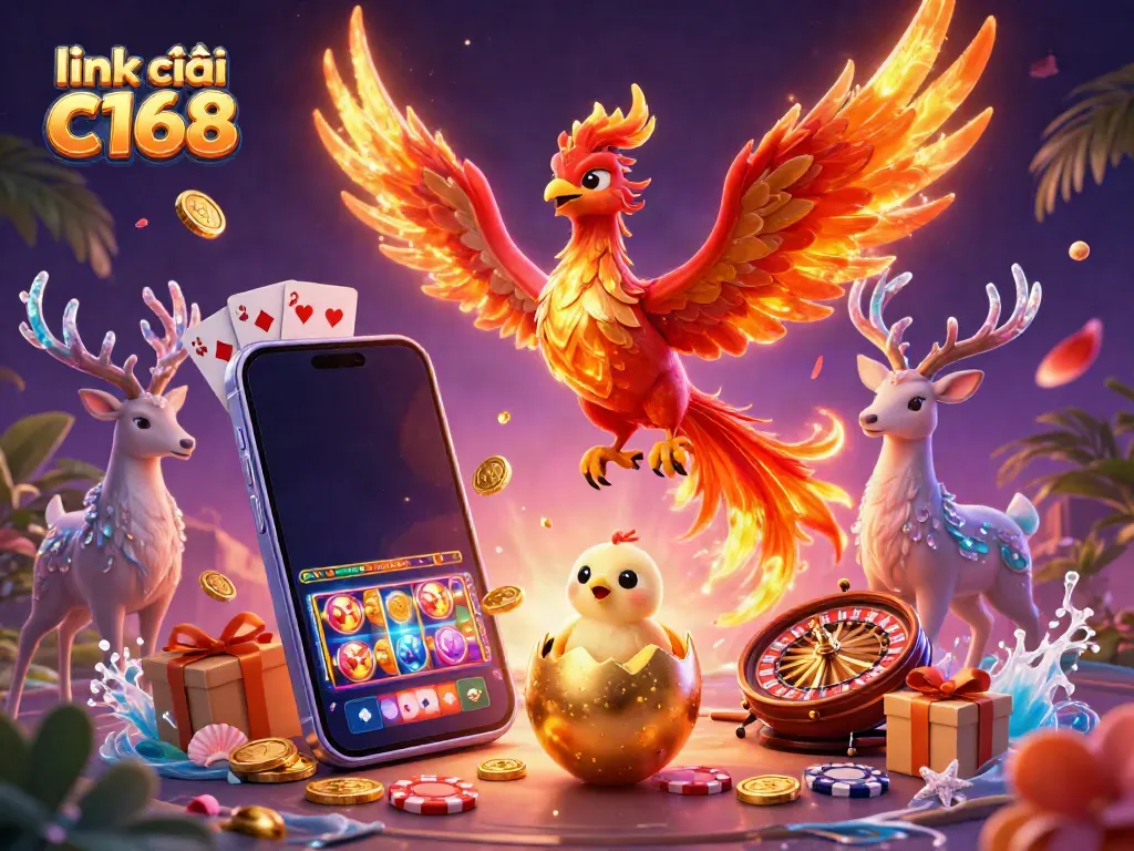 Engage in thrilling gameplay with link vào c168 featuring vibrant phoenix, slot games, and golden rewards.