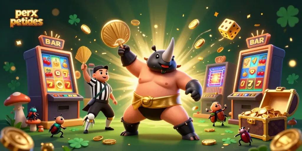 Experience the excitement of perx peptides casino fun with vibrant characters and dynamic elements!
