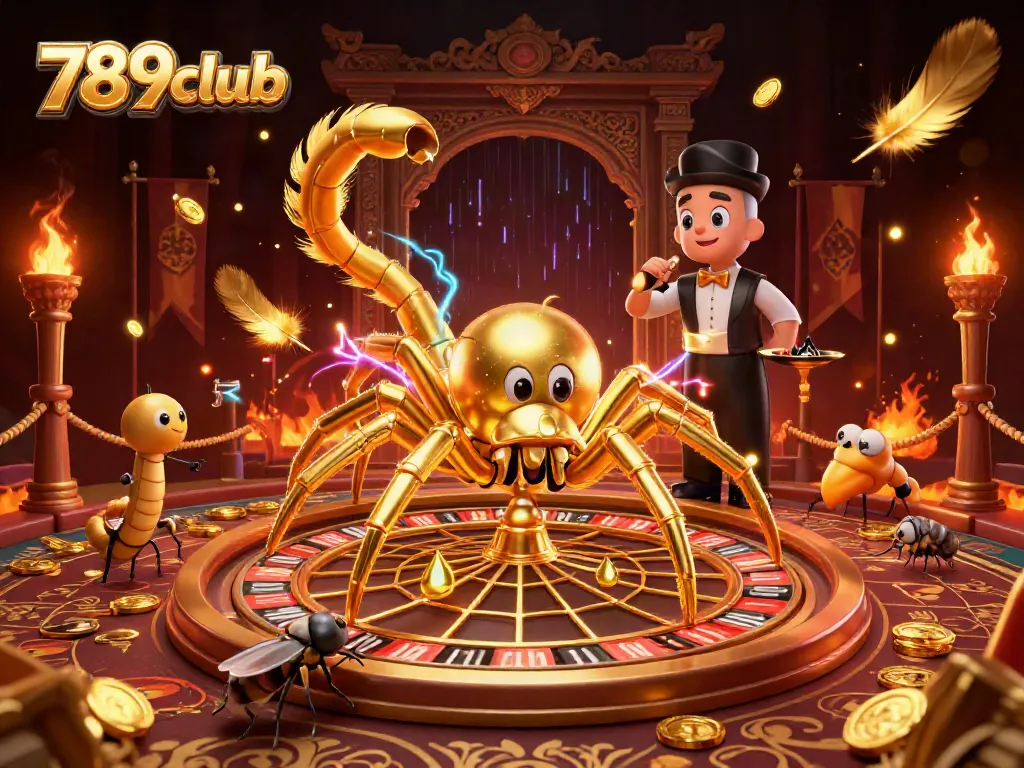 Bet on thrilling 789club games with a stunning roulette scene featuring dynamic characters.