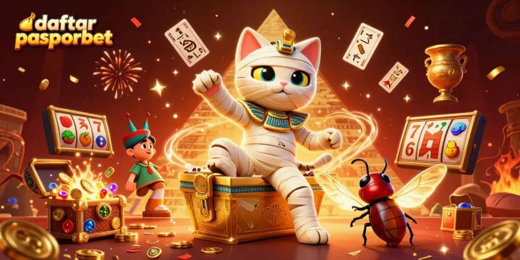 Menggali keuntungan di daftar pasporbet dengan karakter kucing mummy dan permainan kasino