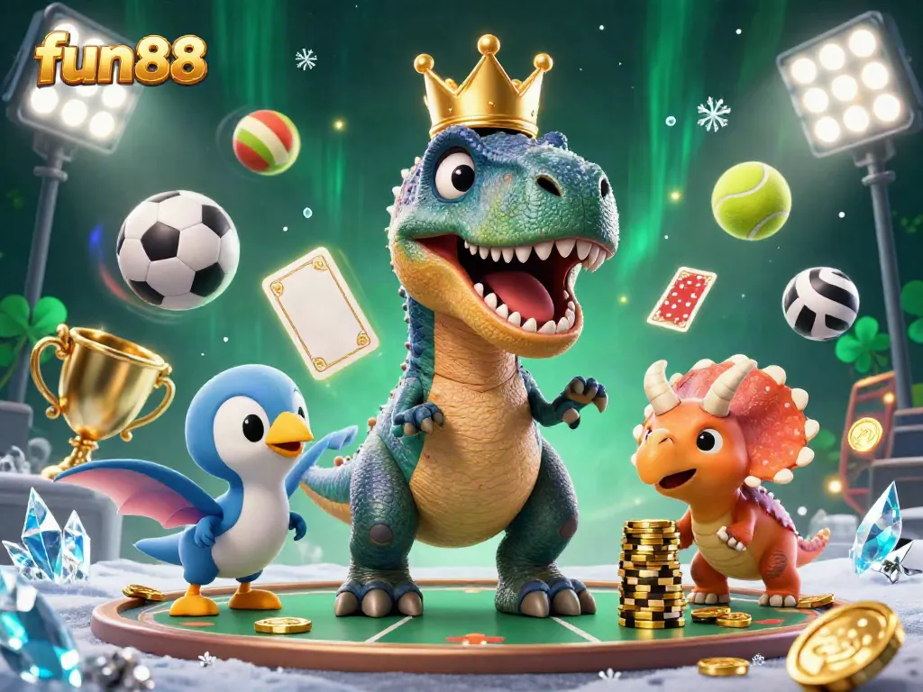 Bet on fun88 and enjoy thrilling betting experiences with engaging characters and festive casino vibes.