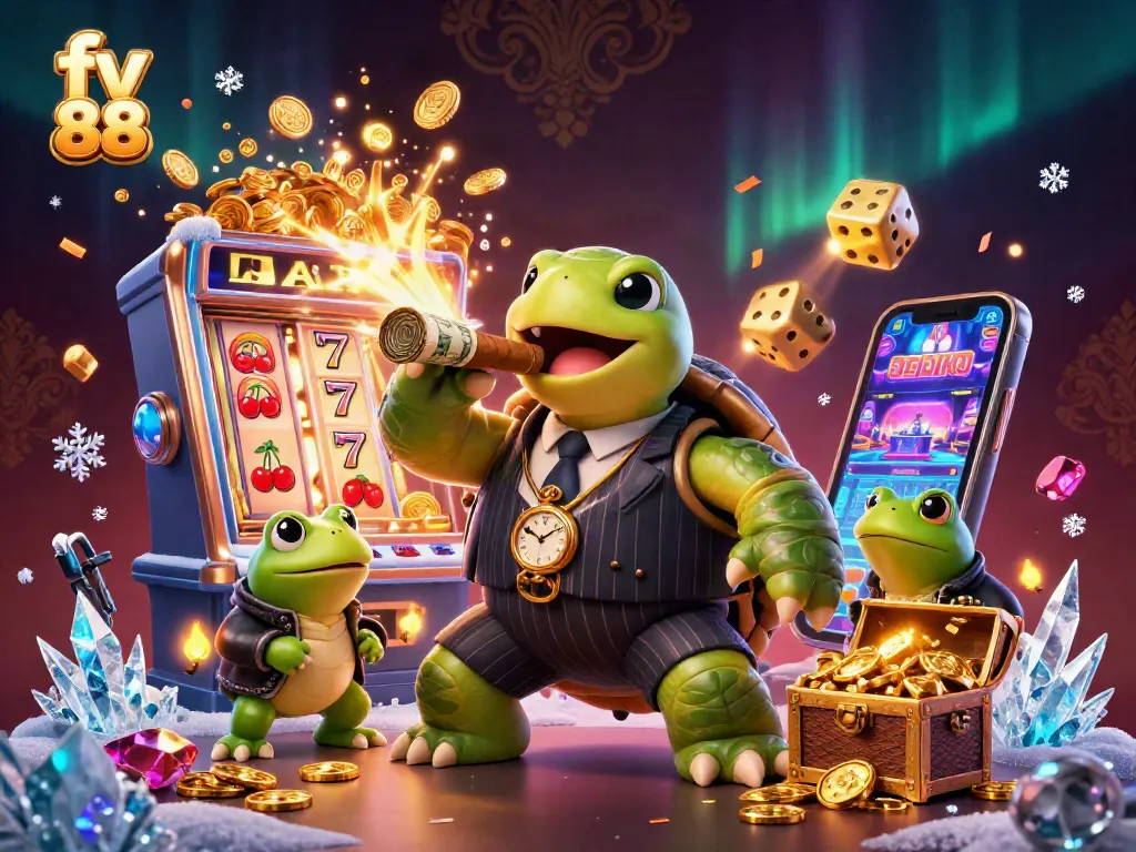 Experience thrilling action with fv 88 as playful characters bring the casino games to life.
