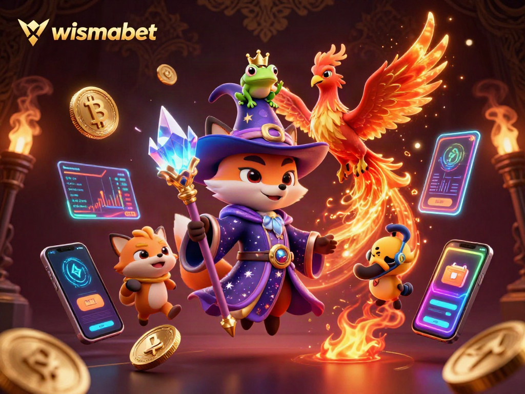 Menangkan permainan dengan wismabet melalui gambar ilustrasi kasino yang kaya dan berwarna.