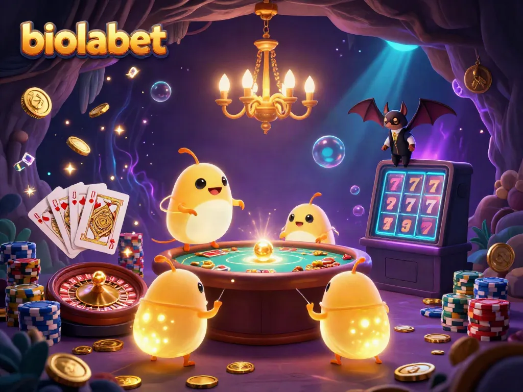 Join the fun at the biolabet casino, where glowworms illuminate the excitement of gambling.