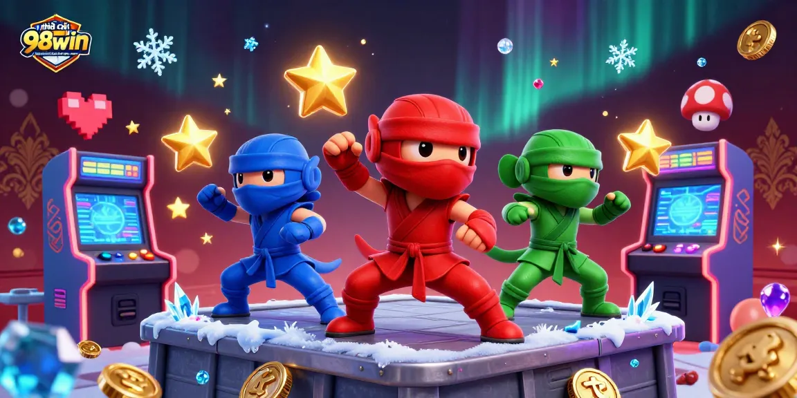 Engage with exciting wins at nhà cái 98win through vibrant casino gameplay featuring 3D chameleons.