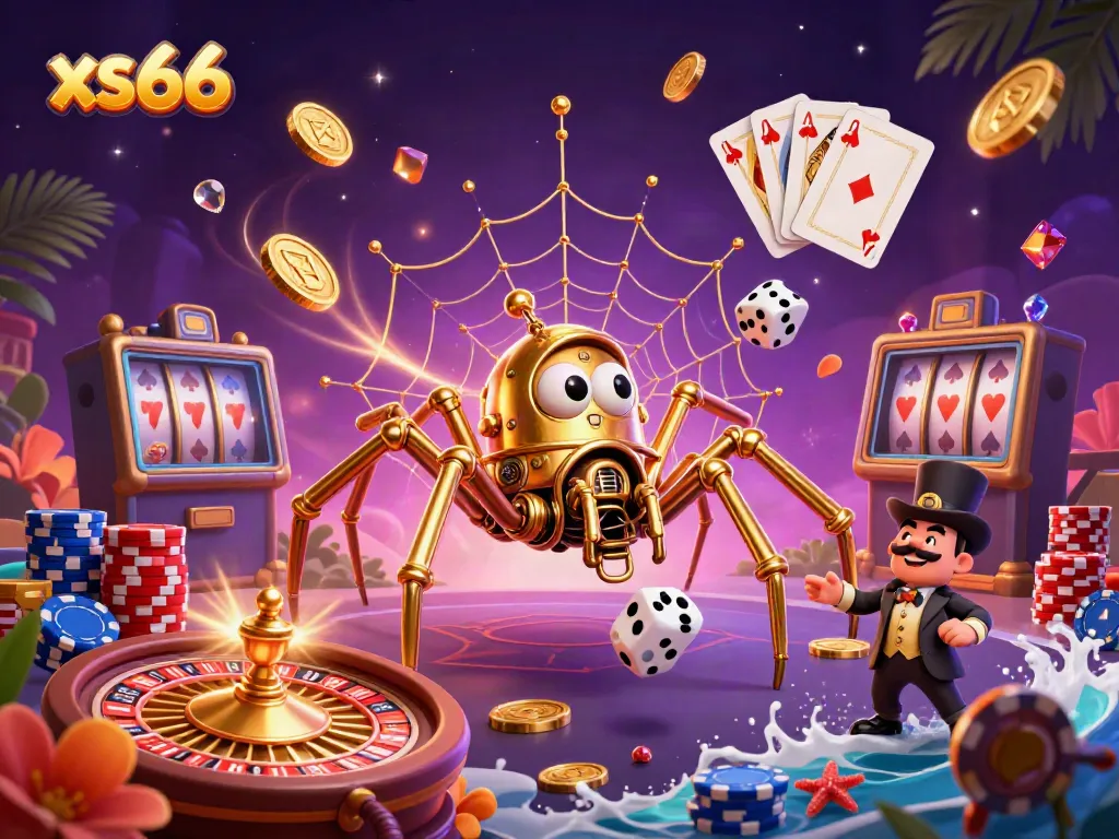 Engage in thrilling casino adventures with xs66 amidst sparkling treasures and dynamic gameplay elements.