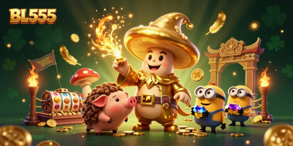 Engage with the thrilling world of BL555 casino magic and treasure hunting.