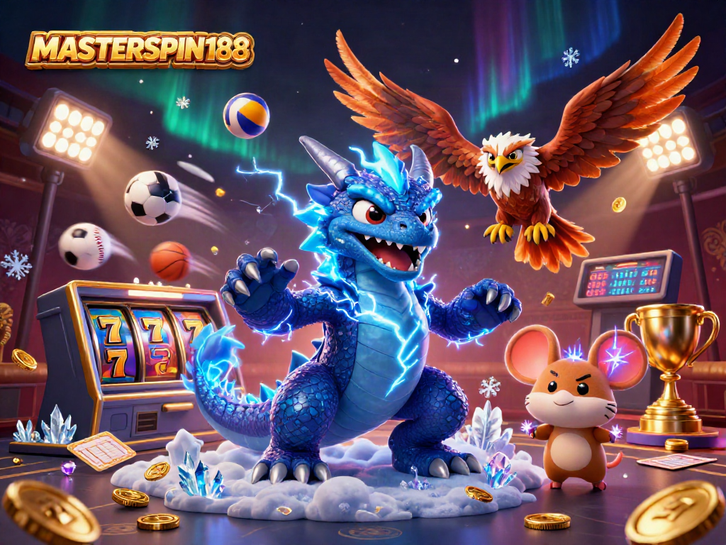 Engage with MASTERSPIN188's thrilling casino adventure featuring dynamic gaming elements and powerful characters.